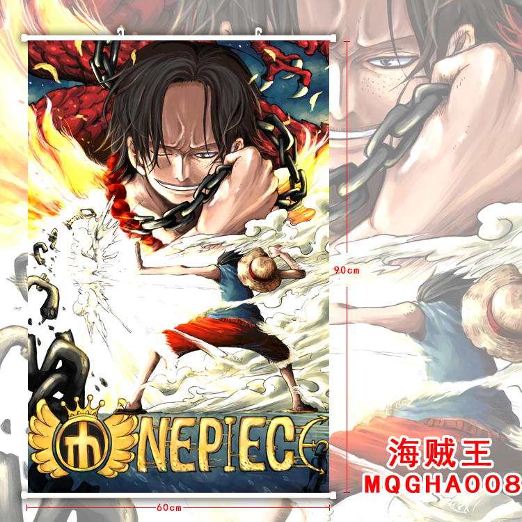 one piece anime wallscroll 60*90cm