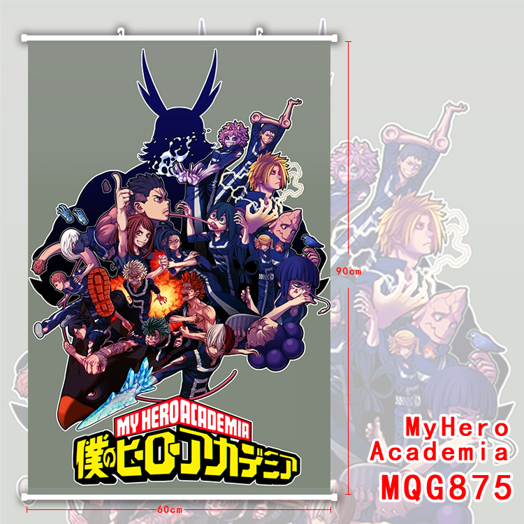 my hero academia anime wallscroll 60*90cm