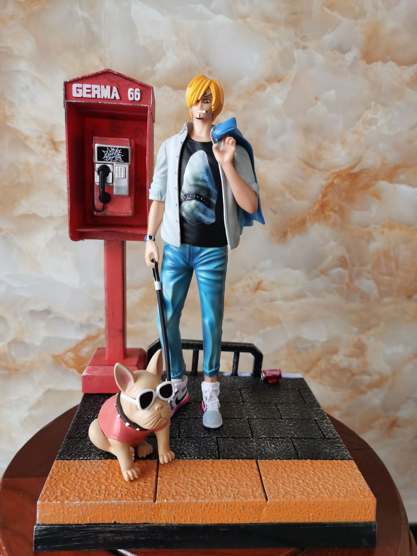 one piece anime figure set 30cm with box