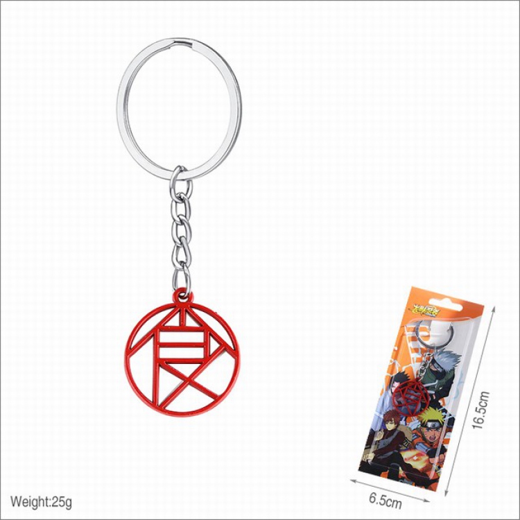 Naruto Keychain pendant 16.5X6.5CM 25G