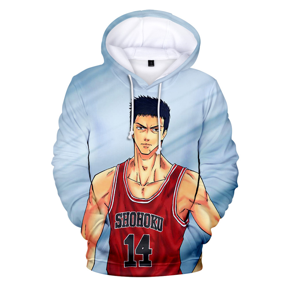 slam dunk anime hoodie 2xs to 4xl