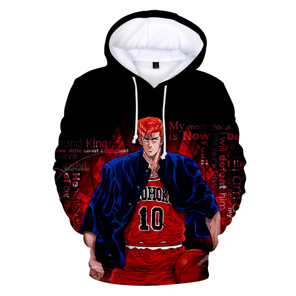 slam dunk anime hoodie 2xs to 4xl