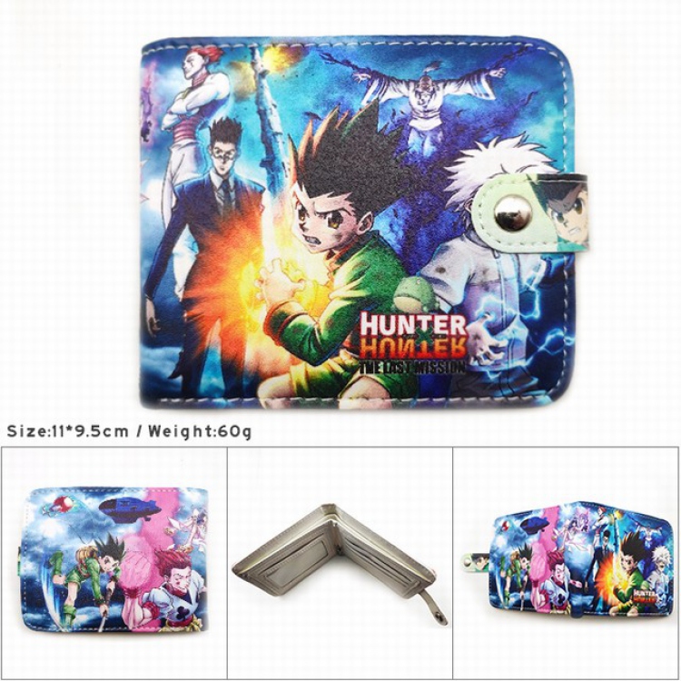 HUNTER×HUNTER Full color short button wallet 11X9.5CM 60G MK-060