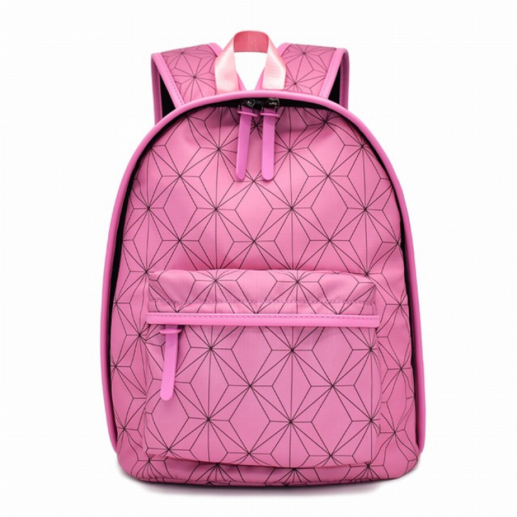 Demon Slayer Kimets Kamado Nezuko Anime thick polyester twill waterproof backpack school bag 31X15X41CM 0.6KG