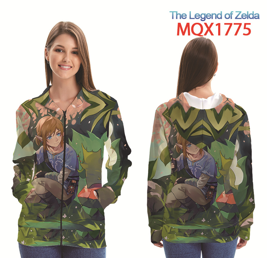 the legend of zelda anime 3d printed hoodie 2xs to 4xl