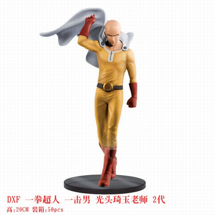 One Punch Man Saitama Boxed Figure Decoration Model 20CM a box of 50