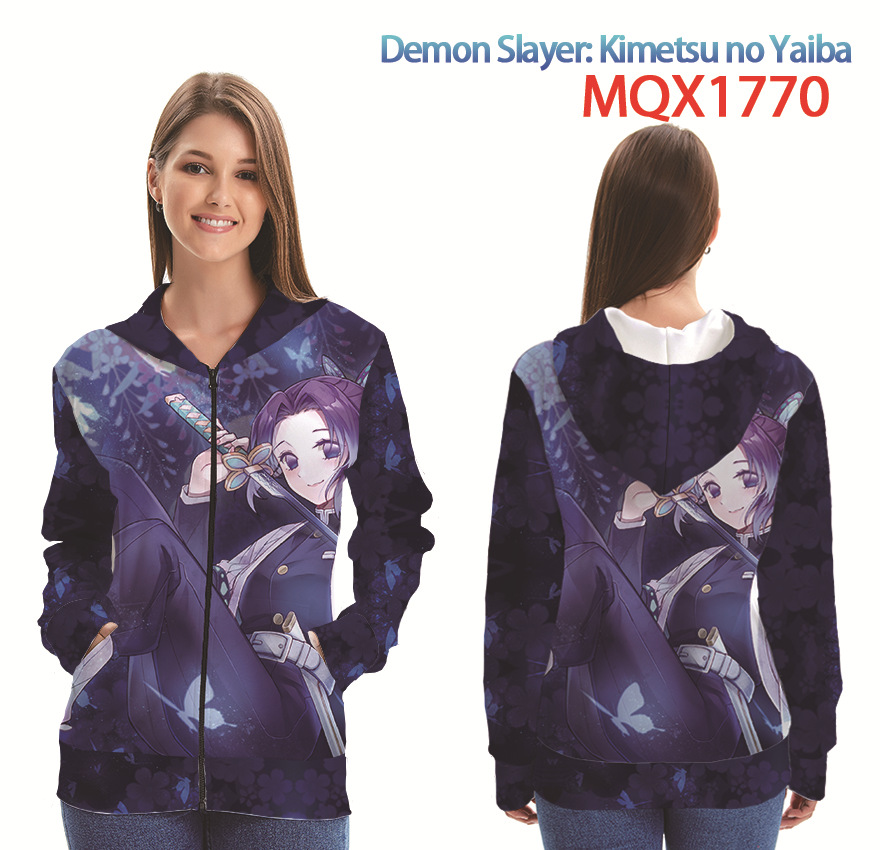 demon slayer anime 3d printed hoodie 2xs to 4xl