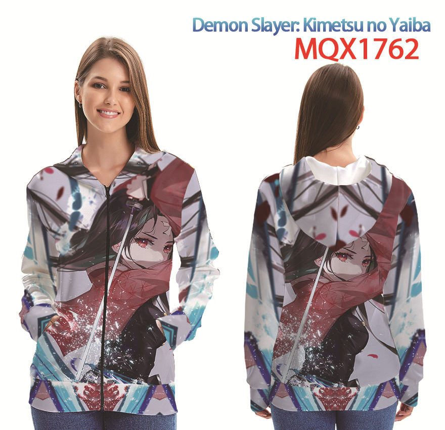 demon slayer anime 3d printed hoodie 2xs to 4xl
