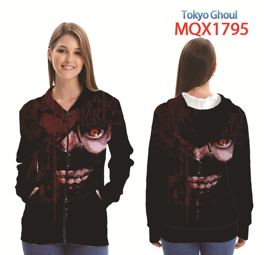 tokyo ghoul anime 3d printed hoodie 2xs to 4xl