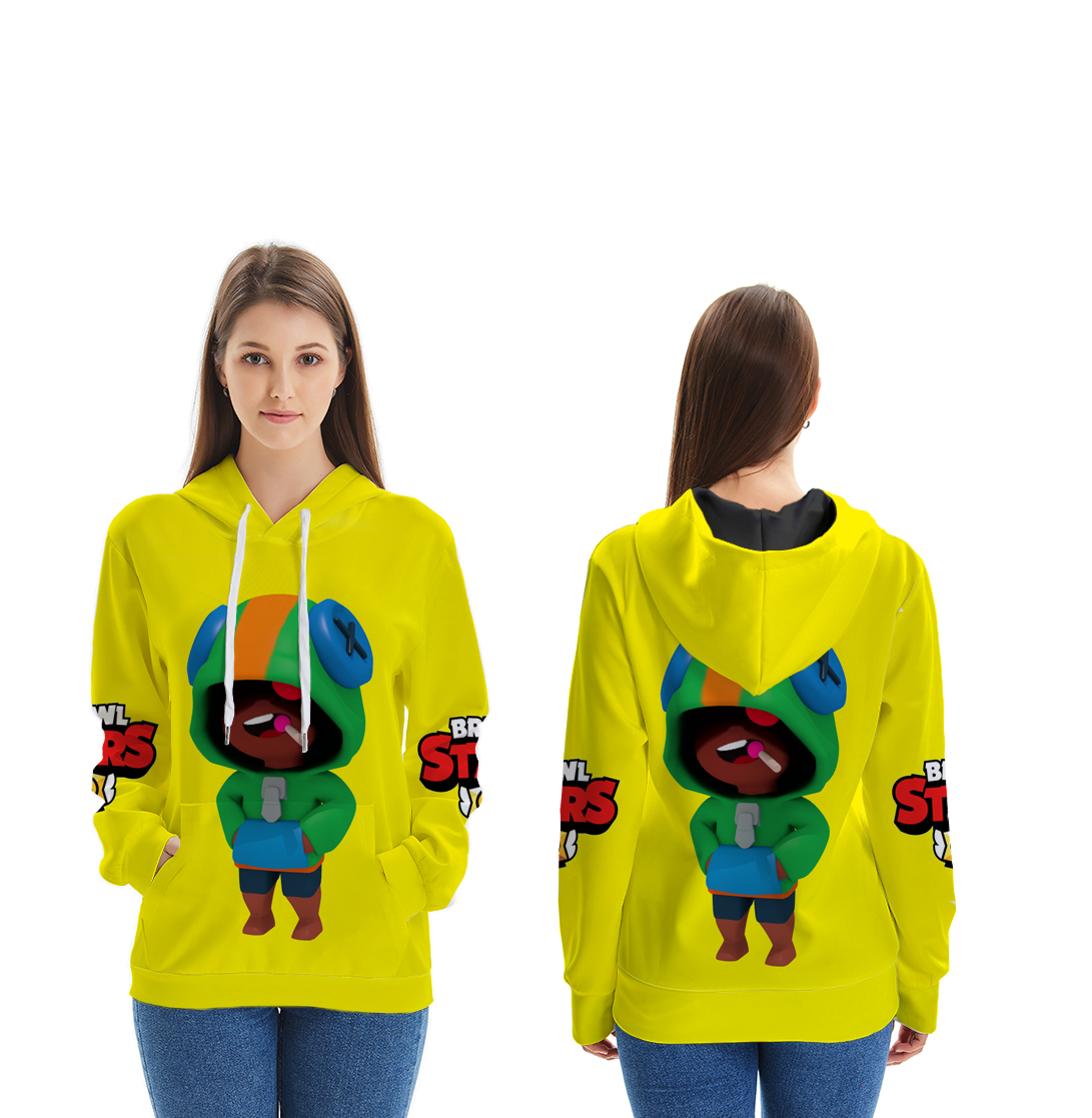 Brawl Stars 3d printed hoodie 2xs to 4xl