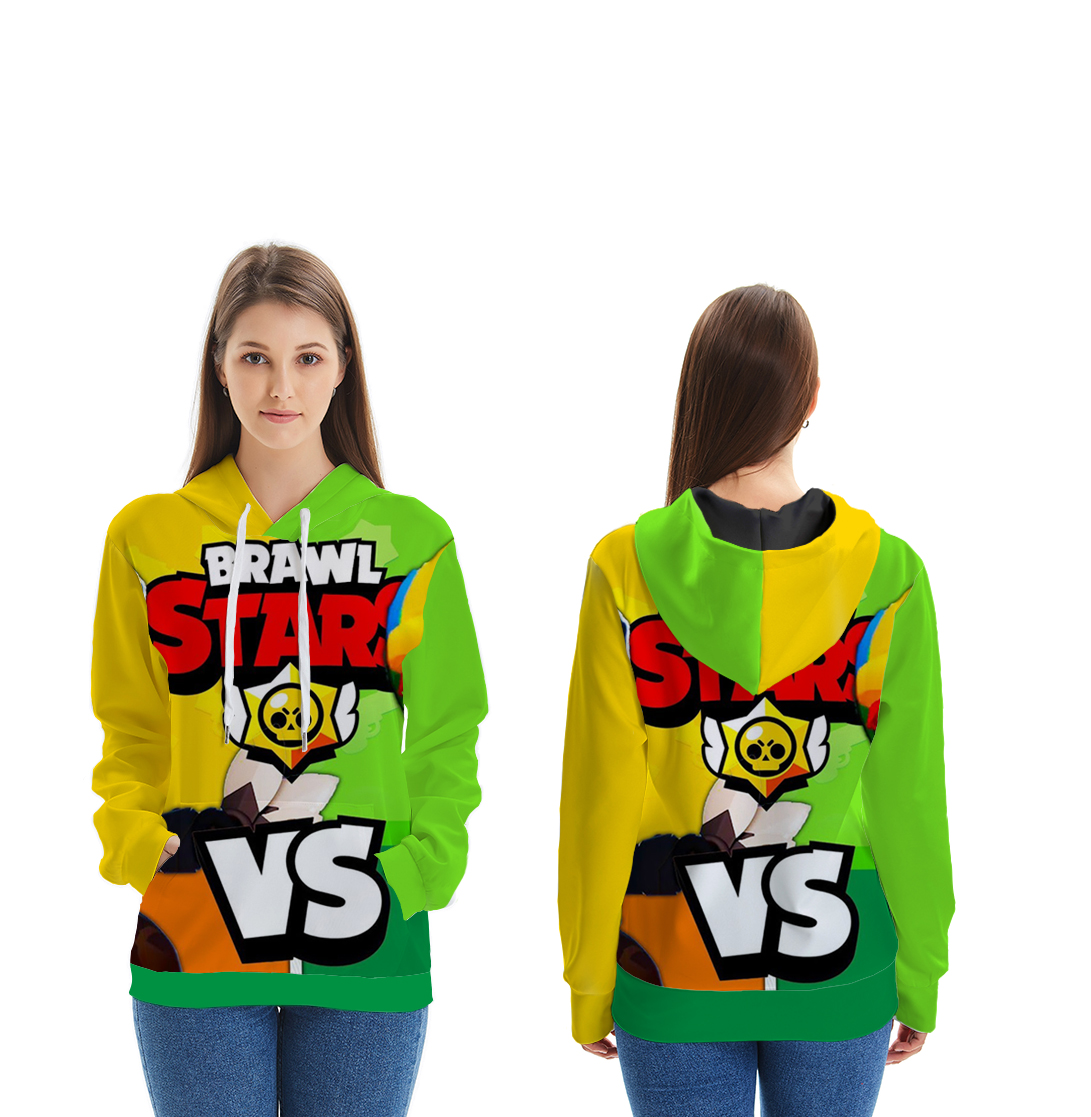 Brawl Stars 3d printed hoodie 2xs to 4xl