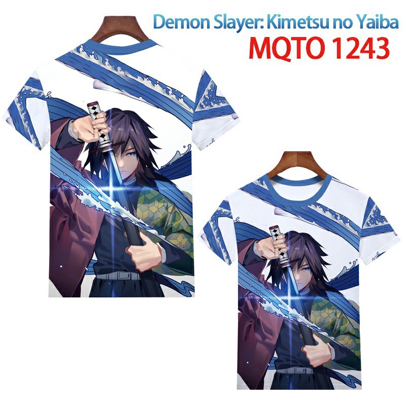 demon slayer anime 3d printed tshirt 2xs to 4xl