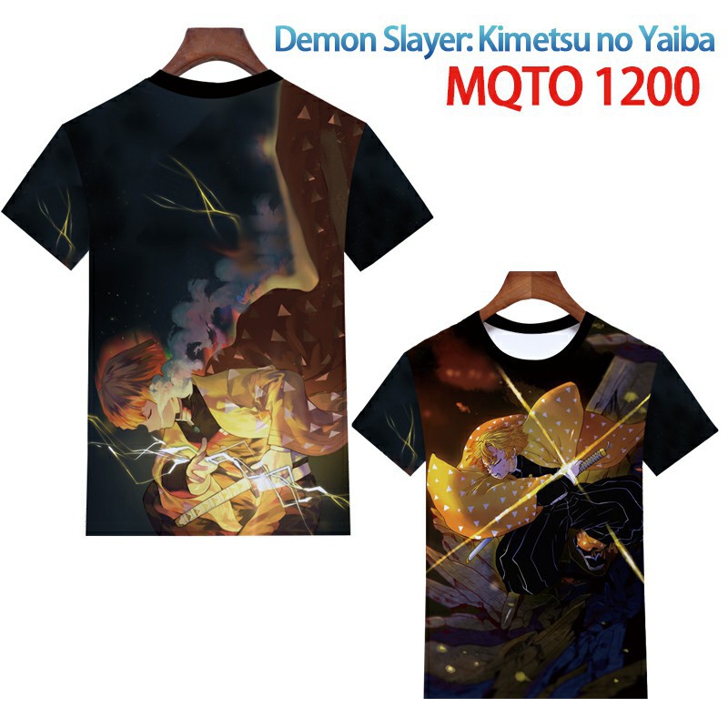 demon slayer anime 3d printed tshirt 2xs to 4xl