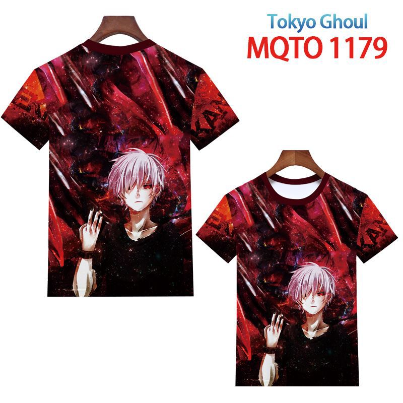 tokyo ghoul anime 3d printed tshirt 2xs to 4xl