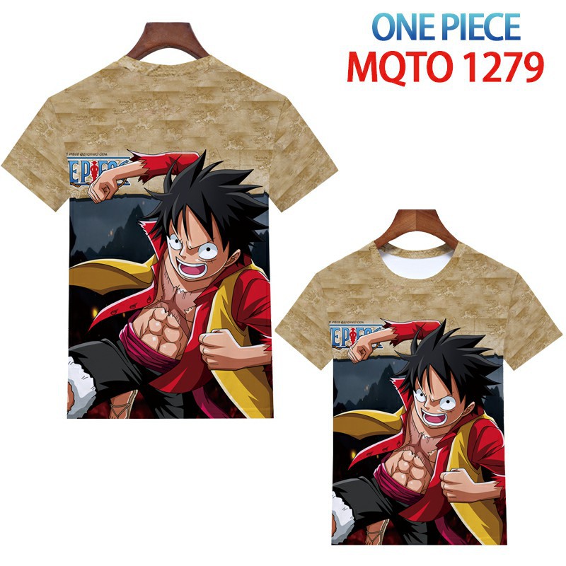 one piece anime 3d printed tshirt 2xs to 4xl