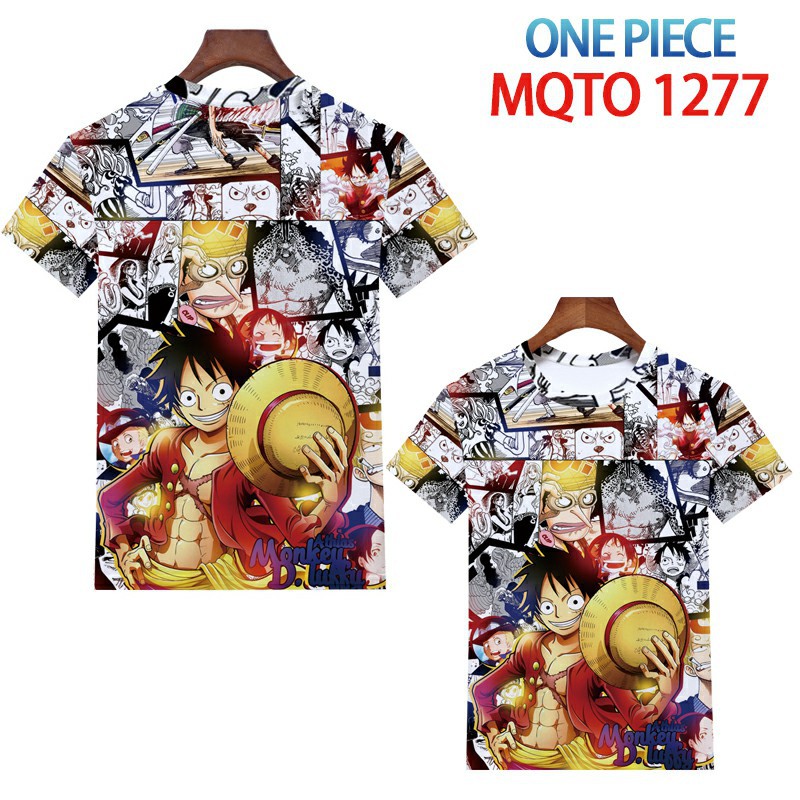 one piece anime 3d printed tshirt 2xs to 4xl