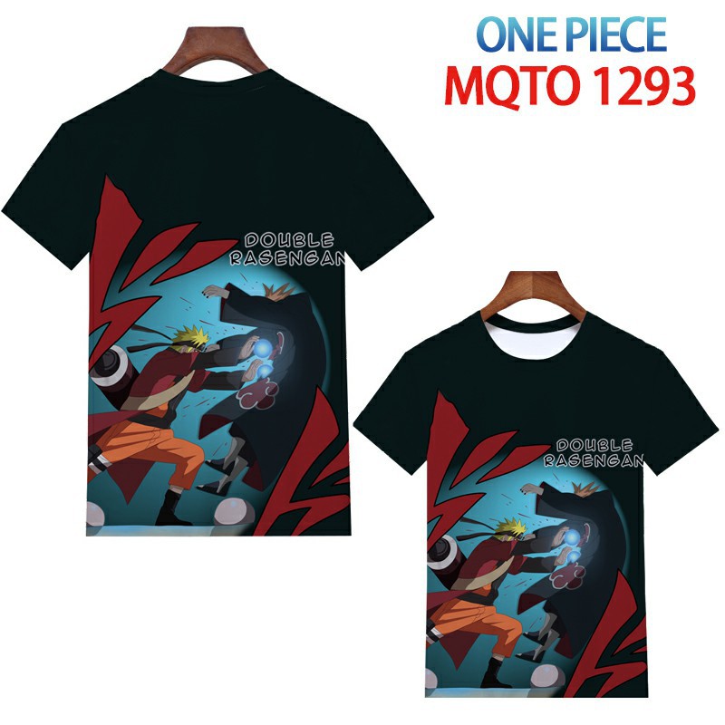 naruto anime 3d printed tshirt 2xs to 4xl
