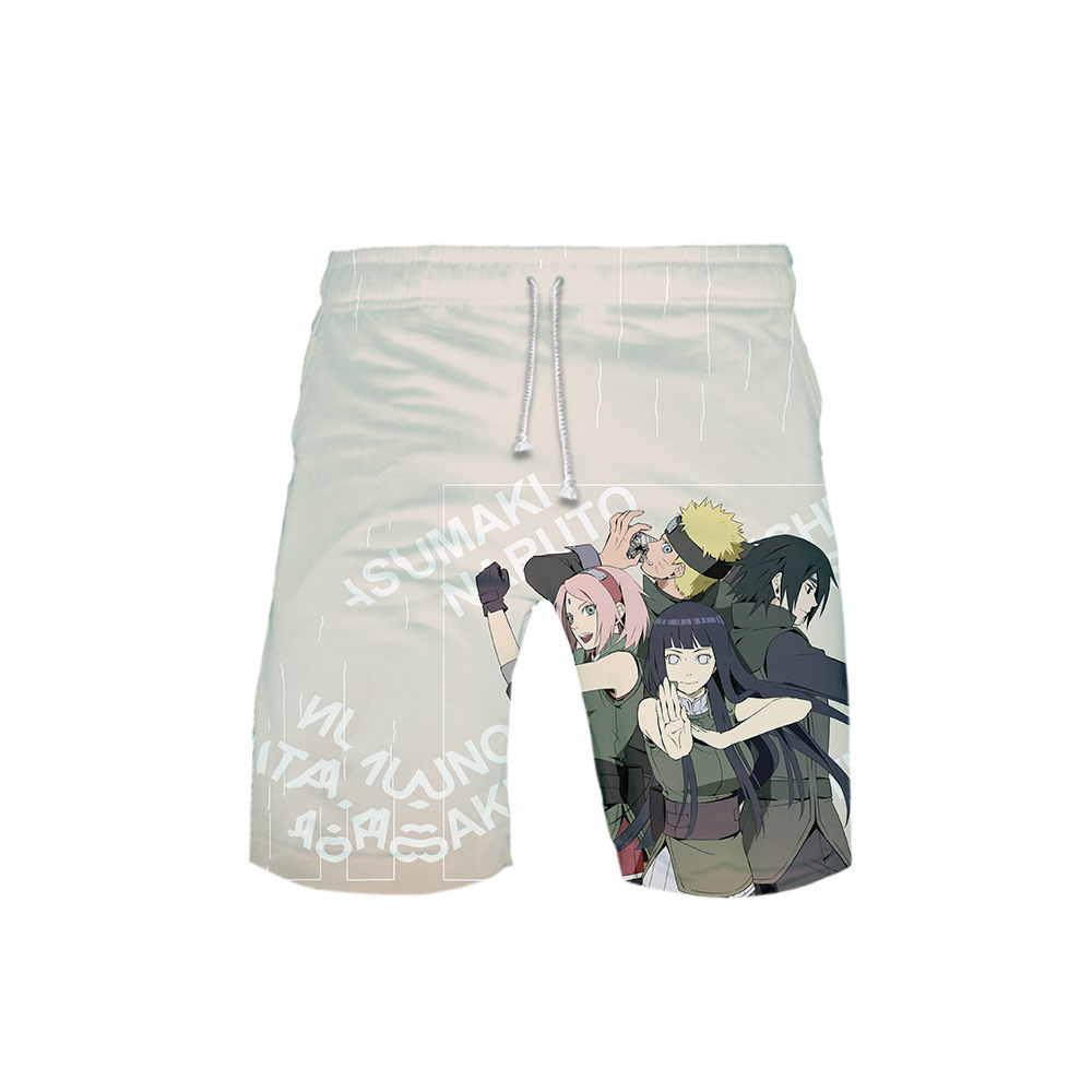 naruto anime beachshorts 2xs to 6xl