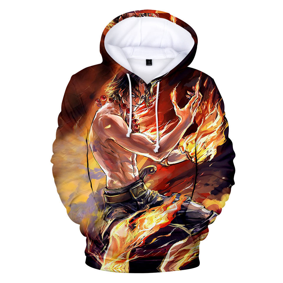 one piece anime 3d printed hoodie 2xs to 4xl