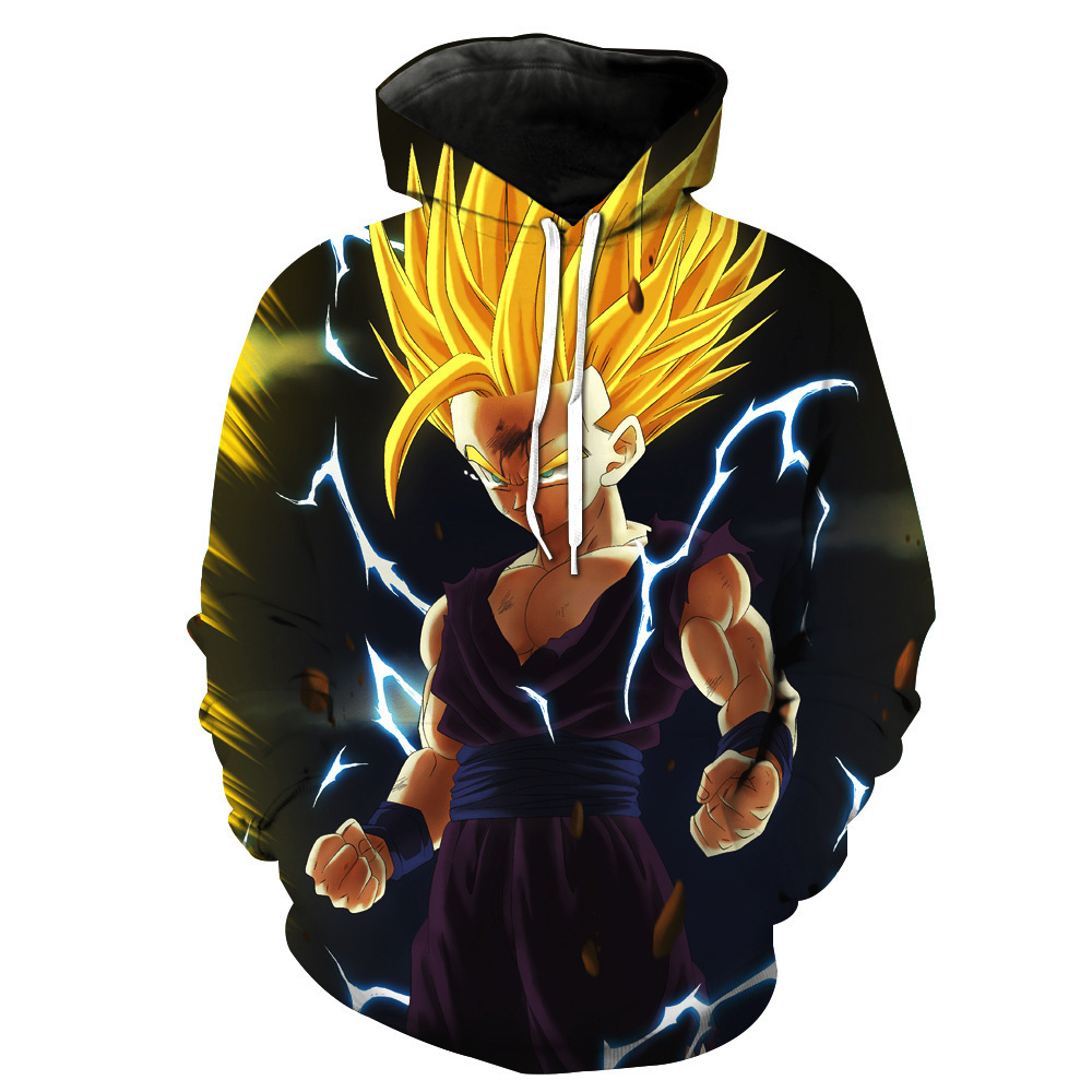 dragon ball anime 3d printed hoodie 2xs to 4xl