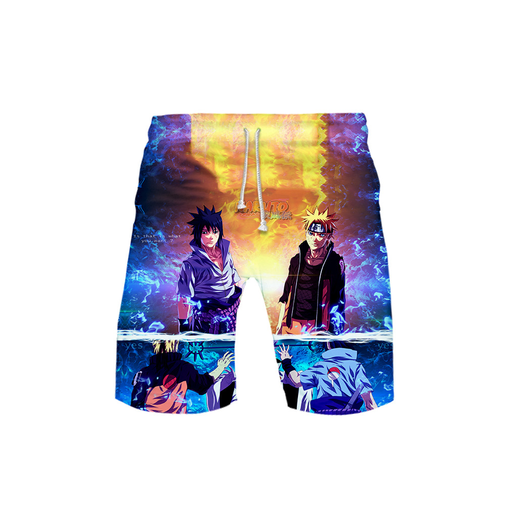 naruto anime beachshorts 2xs to 6xl