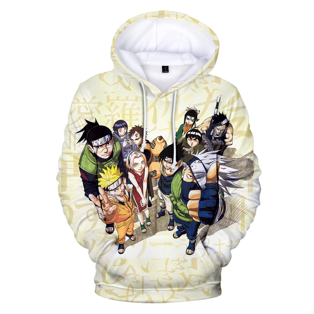 naruto anime 3d printed hoodie 2xs to 4xl