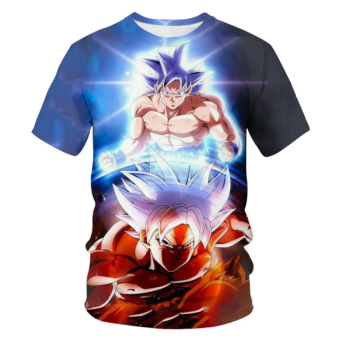 dragon ball anime 3d printed tshirt 2xs to 4xl