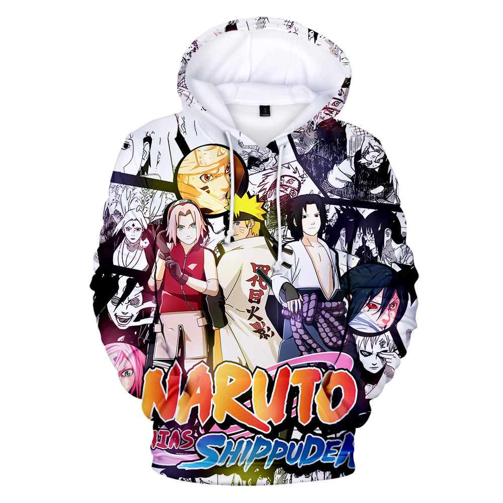 naruto anime 3d printed hoodie 2xs to 4xl