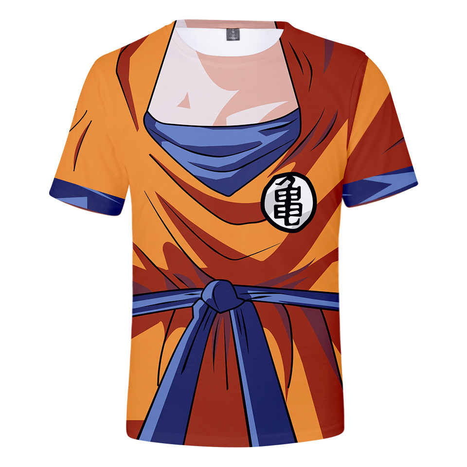 dragon ball anime 3d printed tshirt 2xs to 4xl