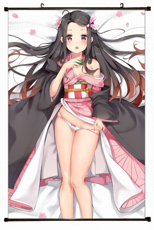 Demon Slayer Kimets Plastic pole cloth painting Wall Scroll 60X90CM preorder 3 days G4-112
