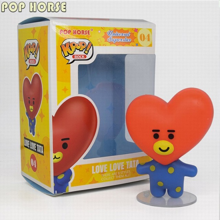 FUNKO KPOP04 BTS TATA Boxed Figure Decoration Model About 10CM