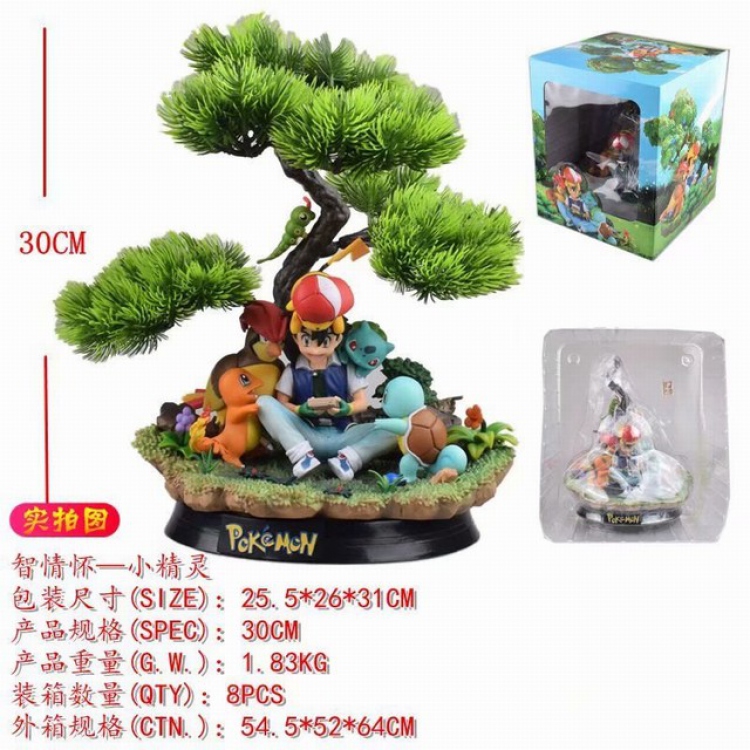 Pokemon Boxed Figure Decoration Model 1.9KG Color box size:25.5X26X31CM