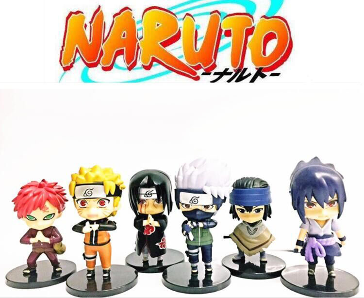 Naruto anime figures set(6pcs a set)