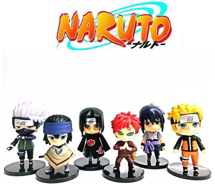 Naruto anime figures set(6pcs a set)