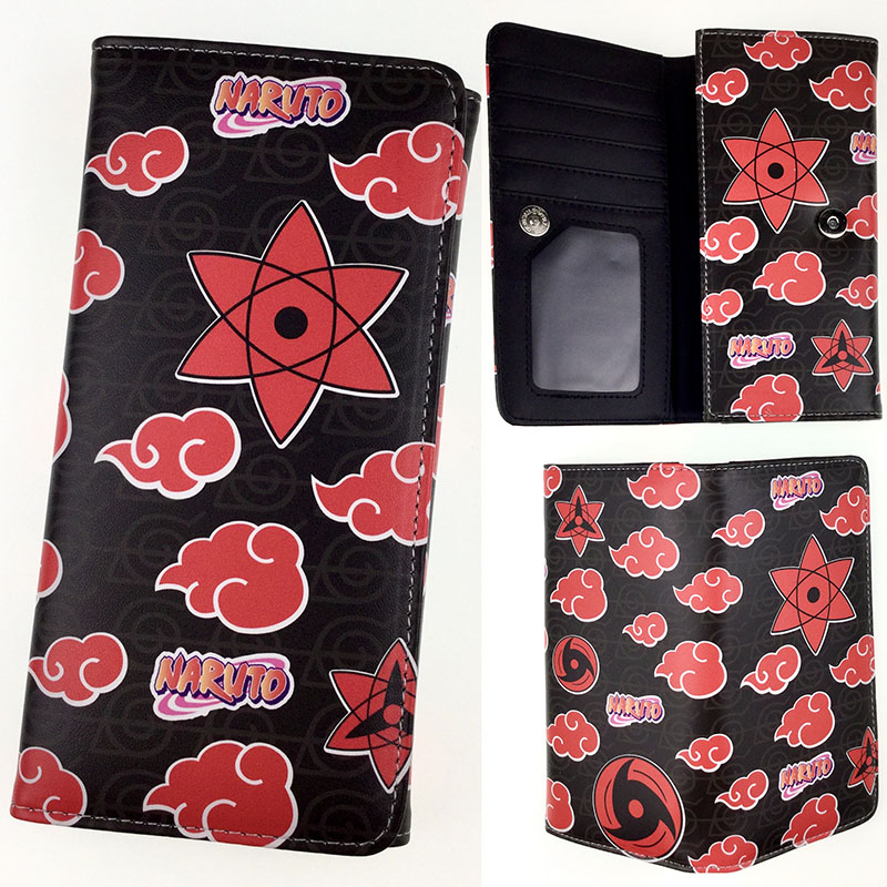 Naruto anime long wallet