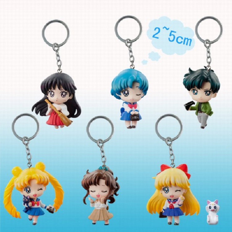 limited edition SailorMoon keychain pendant 2-5CM