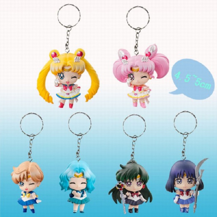 SailorMoon 2th generation Keychain pendant 4.5-5CM Style B