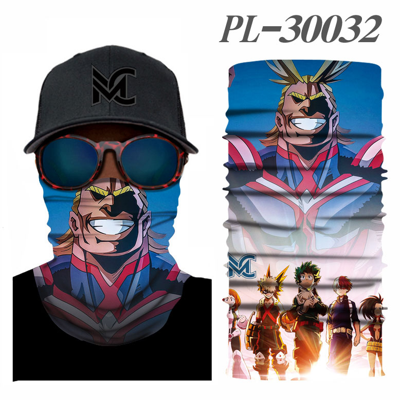 My Hero Academia anime headgear stocking mask magic scarf neck face mask