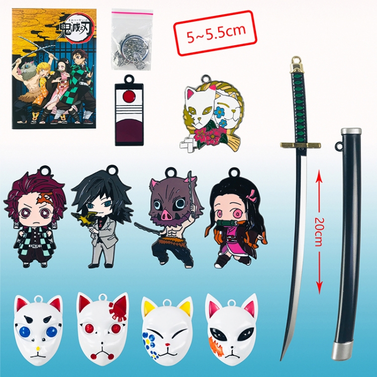 demon slayer anime weapon set