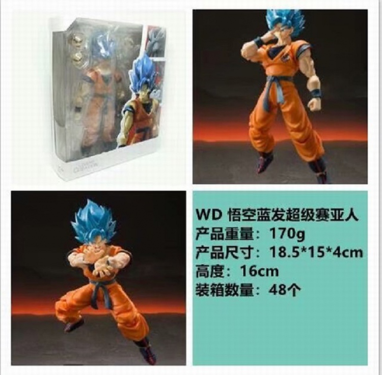 WD Dragon Ball Son Goku Boxed Figure Decoration Model 16CM 170G a box of 48