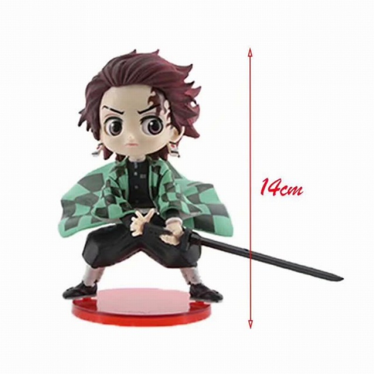 Demon Slayer Kimets 3rd generation Kamado Tanjirou Boxed Figure Decoration Model 14CM 280G a box of 100