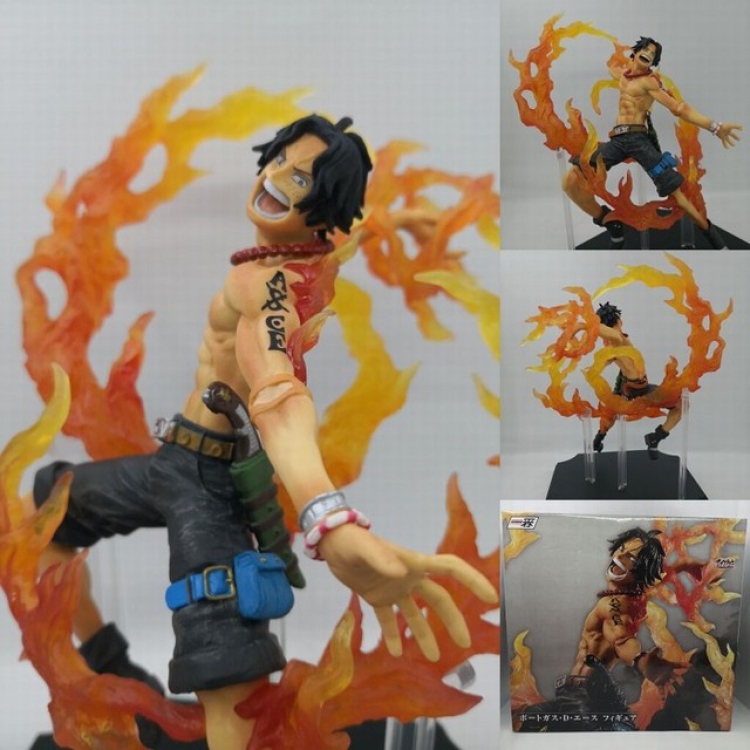 One Piece Portgas·D· Ace Boxed Figure Decoration Model About 21CM 762G a box of 20