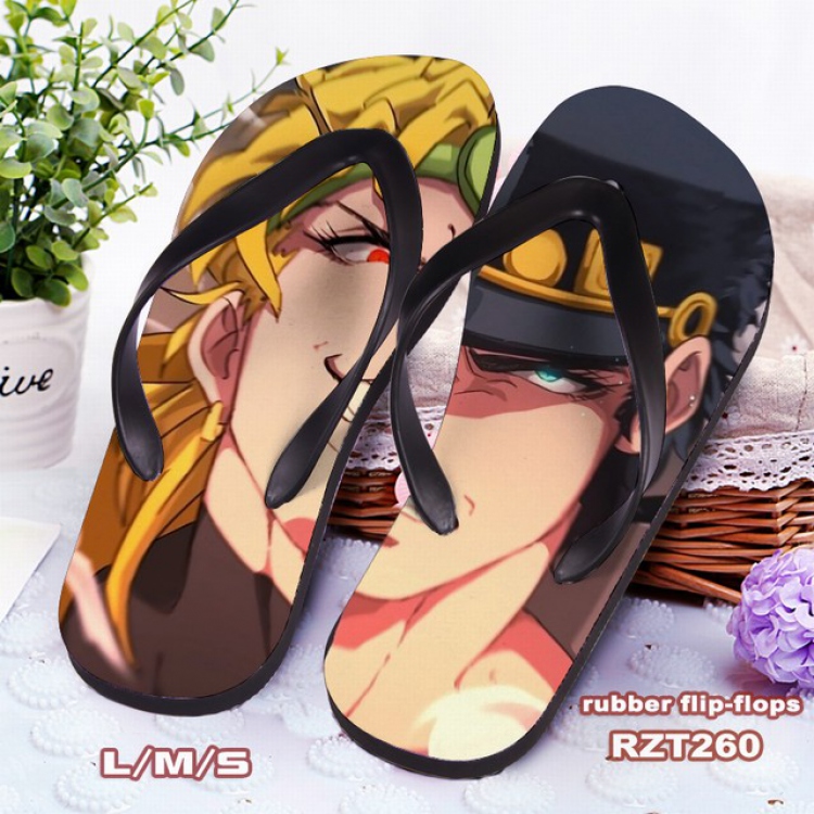 JoJos Bizarre Adventure Cloth surface Flip-flops slipper S.M.L RZT260