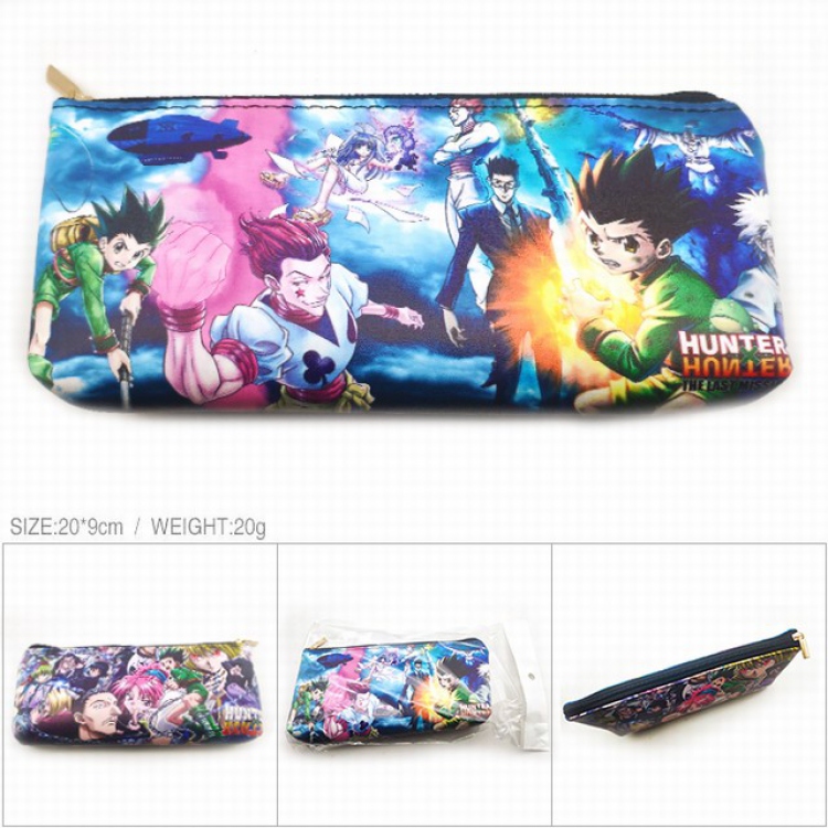 HUNTER×HUNTER PU full color zipper storage bag cosmetic bag pencil case price for 5 pcs-CK-057