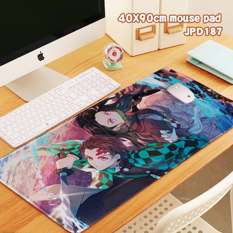 Demon Slayer Kimets Anime Locking thick keyboard pad 40X90X0.3CM JPD187