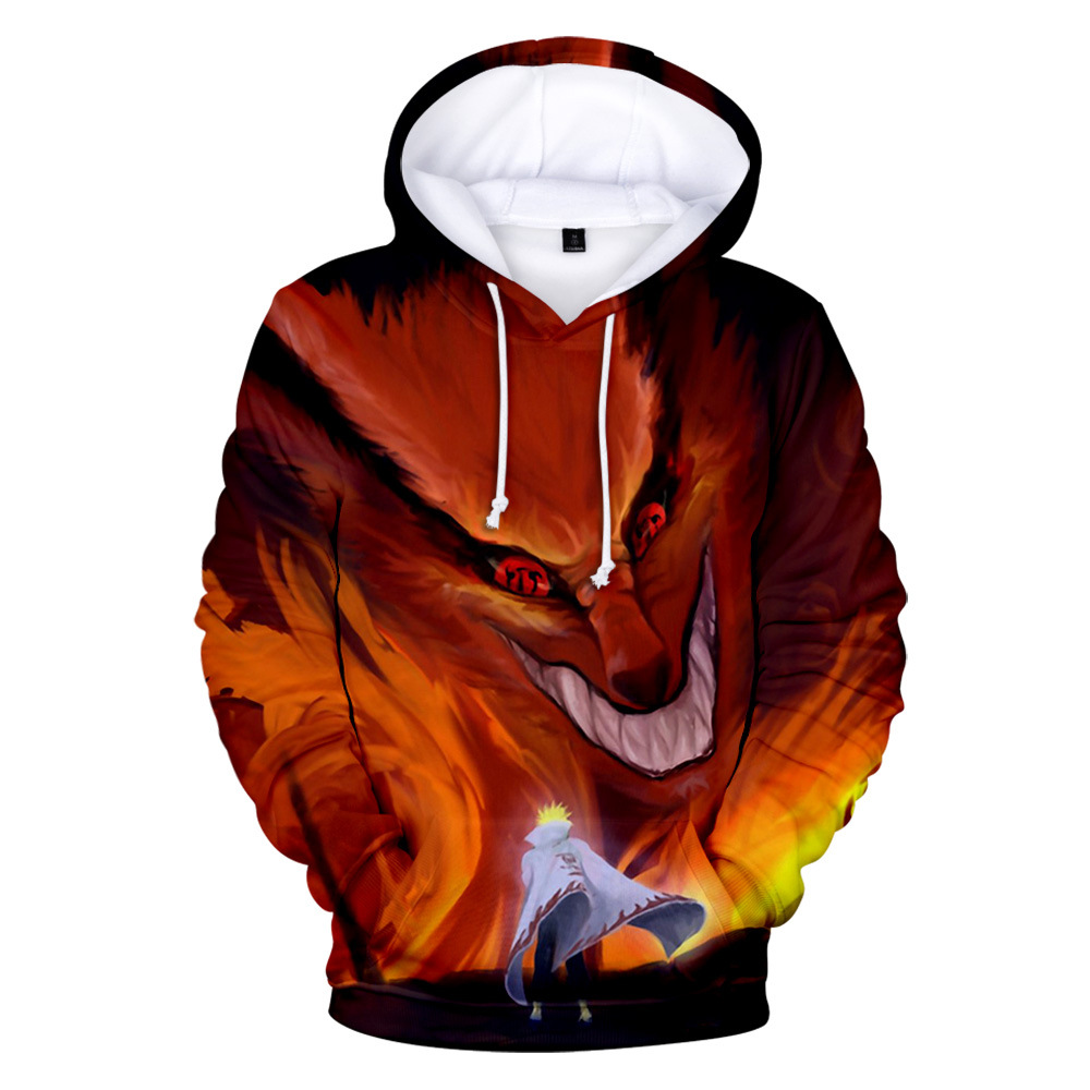 naruto anime 3d printed hoodie 2xs to 4xl