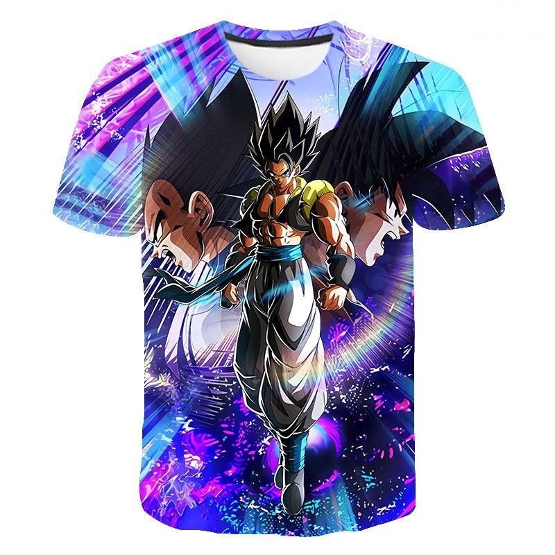 dragon ball anime 3d printed tshirt 2xs to 4xl