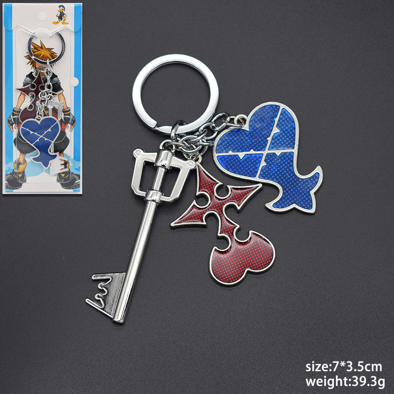 Kingdom Hearts anime key chain