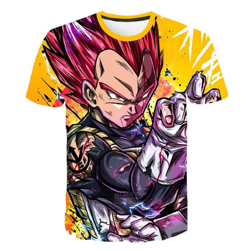 dragon ball anime 3d printed tshirt 2xs to 4xl