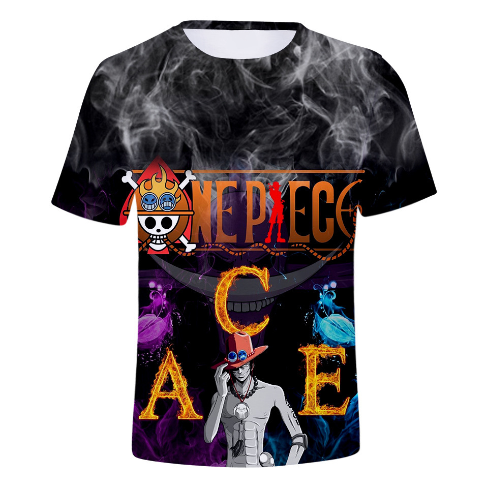 one piece anime 3d printed tshirt 2S to 4xl